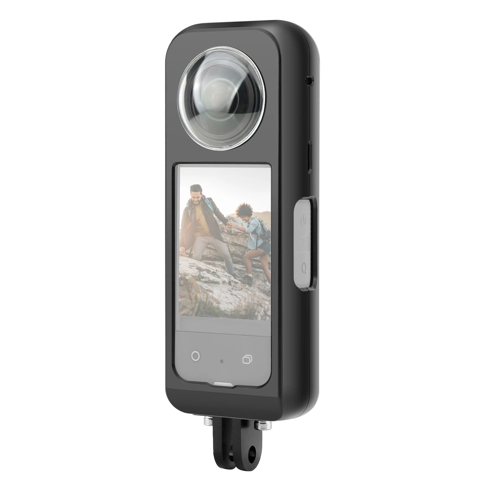 Description Picture 4 of itemPULUZ Aluminum Alloy Rabbit Cage Cover with Screws Metal Rabbit Cage Case Shockproof Sports Camera Accessories for Insta360 X3