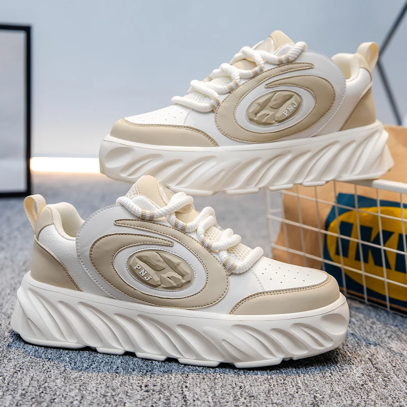 PNJ24 new spring and summer women's shoes men and women couples thick sole sports shoes female daddy shoes all sports casual sho