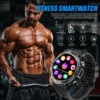 LaNikar KE3 Bluetooth Call Smart Watch Men Full Touch Screen Health Monitor Clock With Flashlight Men SmartWatch For ios Android 4