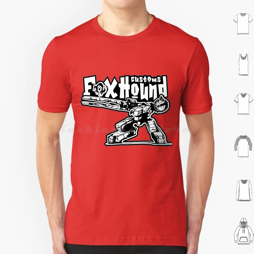 Fox Hound Customs T Shirt Uomo Donna Bambini 6Xl Metal Gear Solid Fox Hound Metal Gear Rex Fox Solid Snake Liquid Snake Ocelot