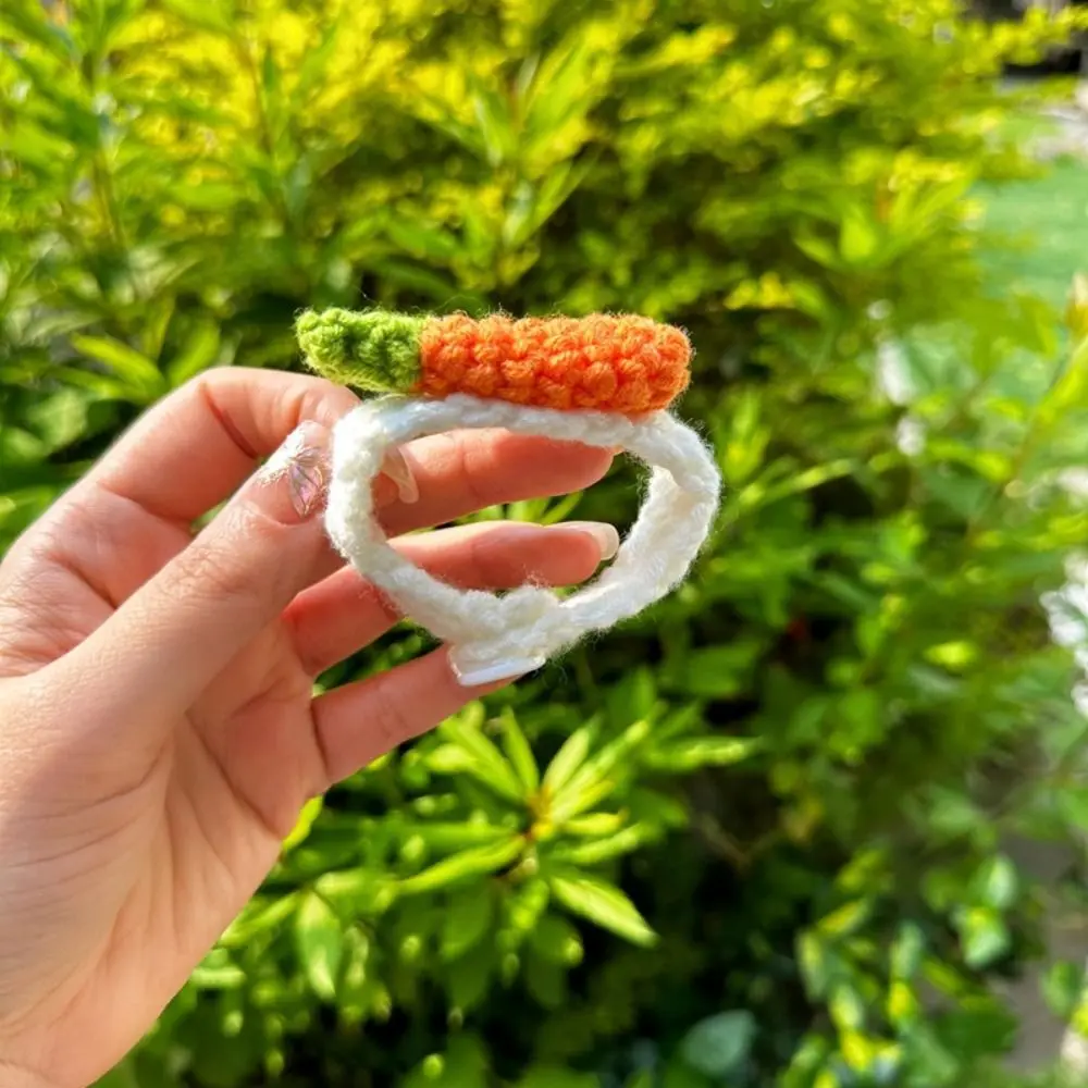 High Quality Fashion Knitted Hat Candy Color Mini Casual Wear Hat Cute Animal Doll Hat for 10cm Cotton Dolls