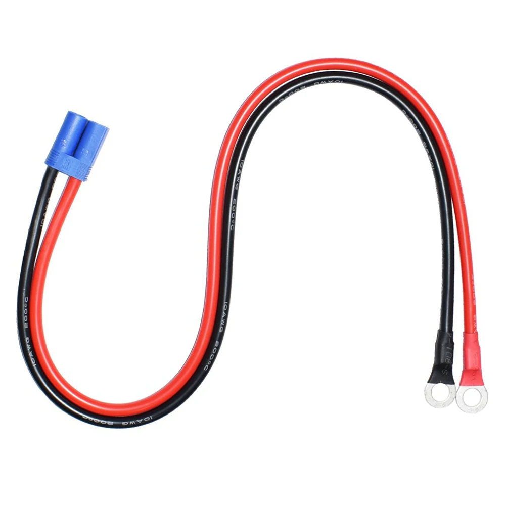 자동차 배터리용 터미널 어댑터 케이블, 10AWG EC5 자동차 배터리 점프 스타터, 구리 와이어 코어, 저전력 소비