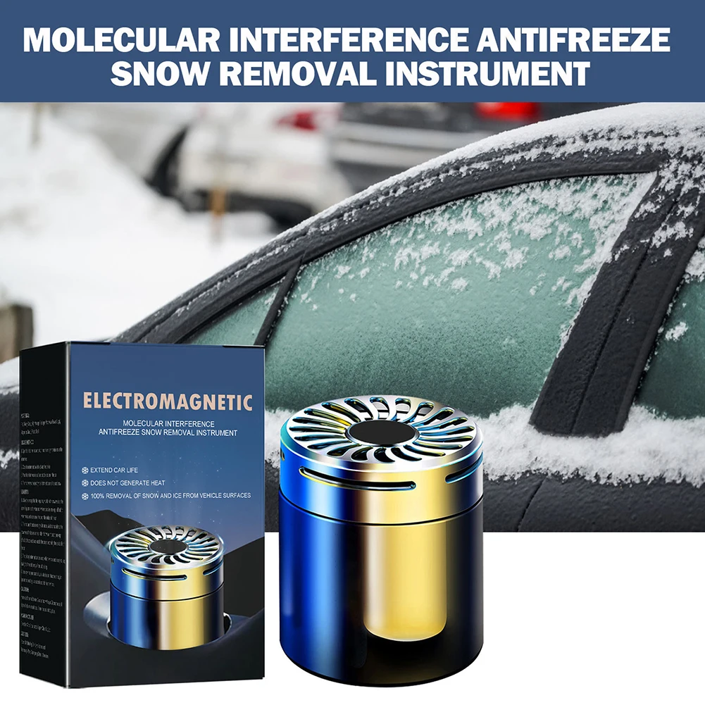 

Solid Deicing Cup Vehicle-mounted Microwave Molecular De-icer Aromatic, Deodorizing 360° All-round Purification, Odor Removal