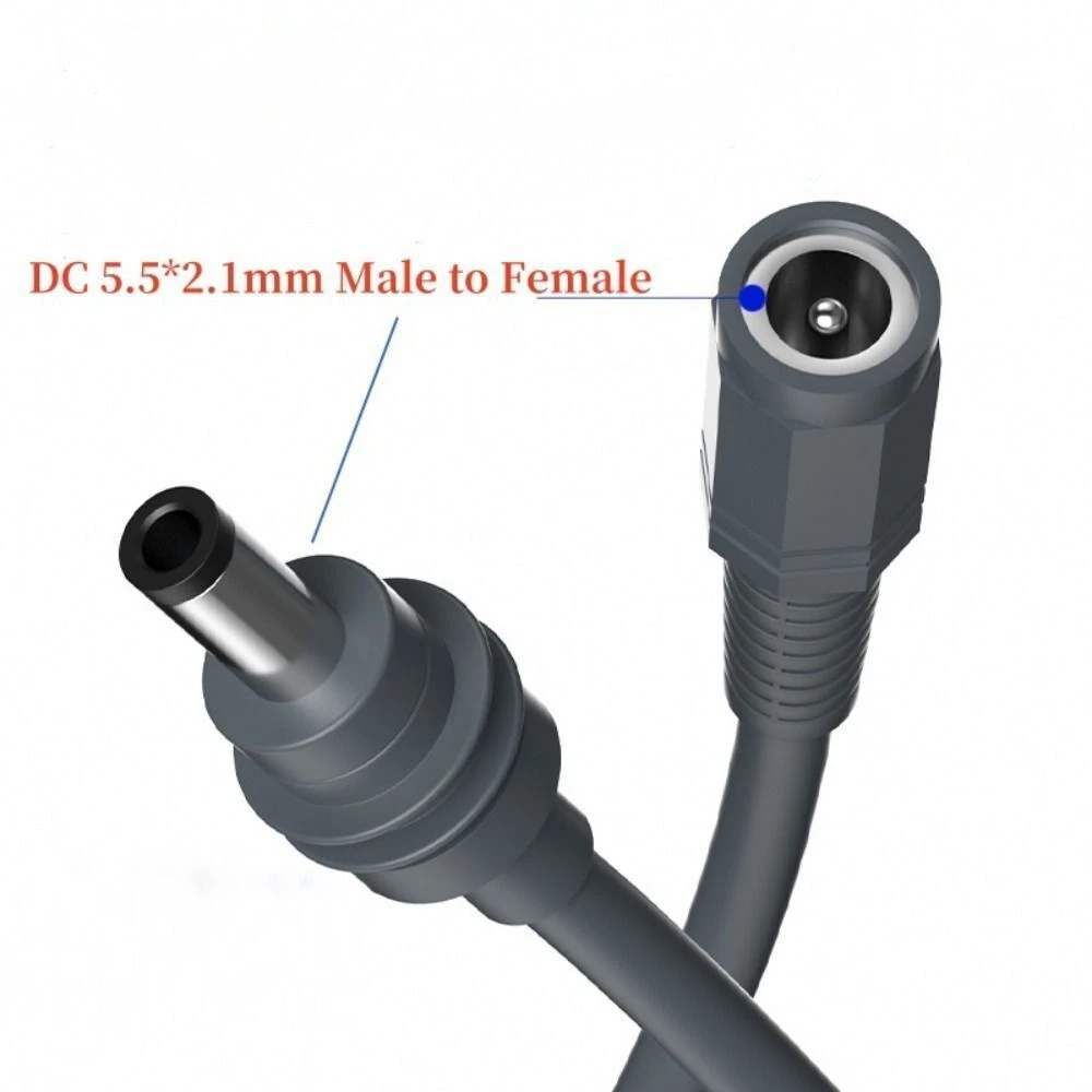 Starlink Mini DC Extension Cable 18cm - Waterproof Power Adapter For Starlink Mini Satellite