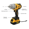 DEWALT Impact Wrench 20V Max 1/2in 700N.m High Torque With Lithium Battery Car Repair Brushless Cordless Wrench  Power Tools 4