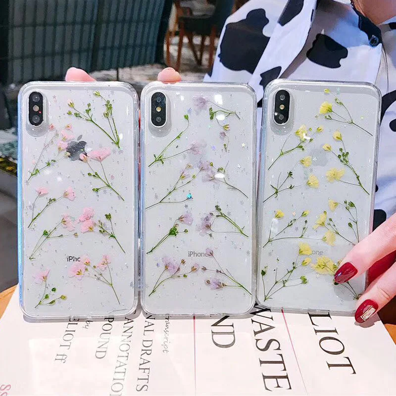 Роскошный чехол для iPhone 11 12 13 Pro Mini X Xs Max 7 8 Plus XR SE 2020 Прозрачный ударопрочный из ТПУ