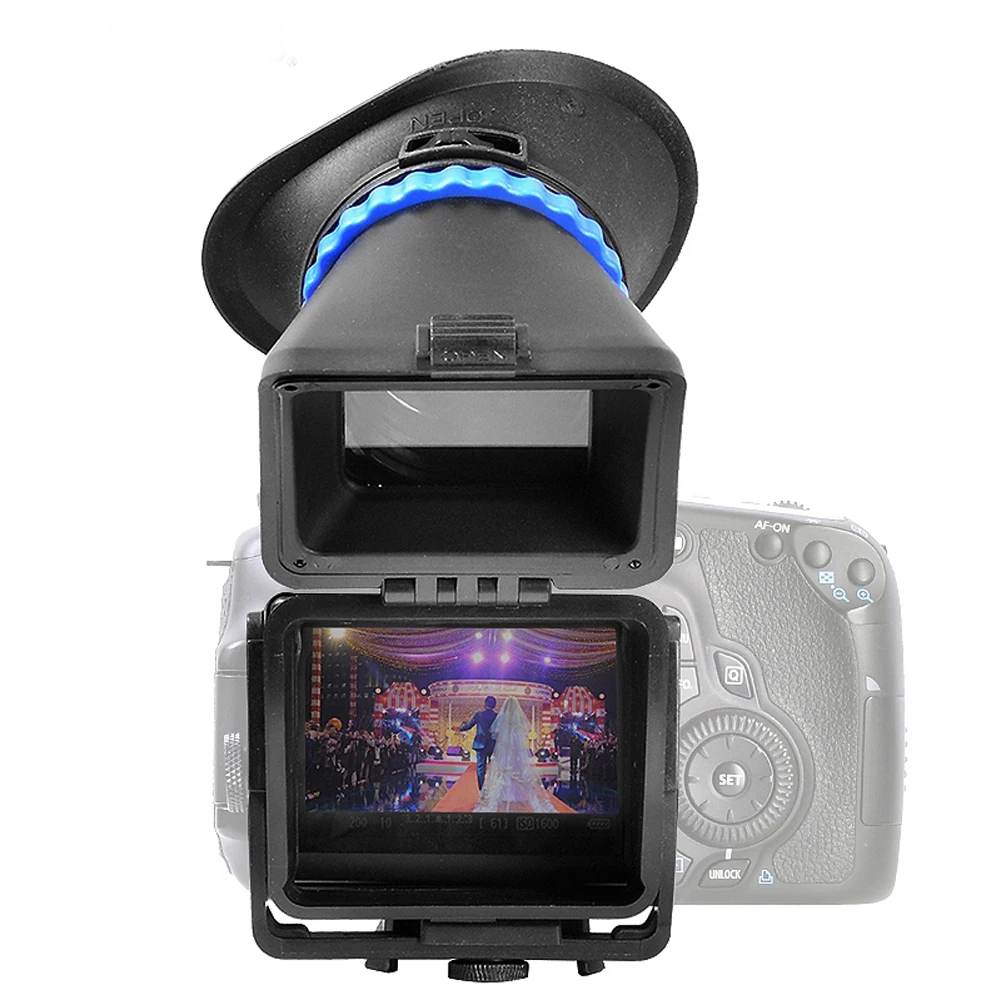 Viseur Écran Caméra ST1 3" / 3.2" - Loupe 3X Dioptrie Réglable Pour Reflex Et Hybrides