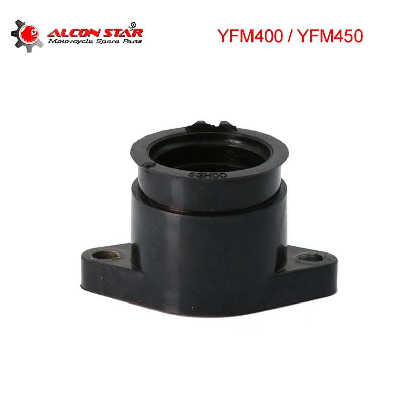 

Alconstar- Motorcycle Intake Manifold Carburetor Adapter Boot Joint For YAMAHA YFM400 Grizzly Kodiak YFM450 Grizzly Kodiak Race