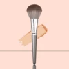1pcs high quality fluffy soft large powder brush powder blusher brush repair brush multi-function beginner makeup brush tool 1