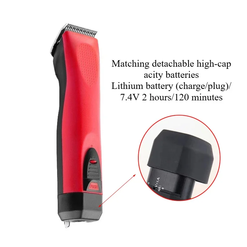 35W Professional Pet Hair Clipper Cordless Haircut Electric Dog Trimmer Grooming Pets Store Cat Beauty Trimmer Hair Cutting