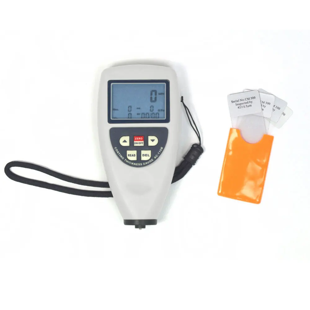 

Digital Coating Thickness Meter AC-110B quickly Integral Type Professional Plastic Paint Coating Thickness Integral Type Gauge