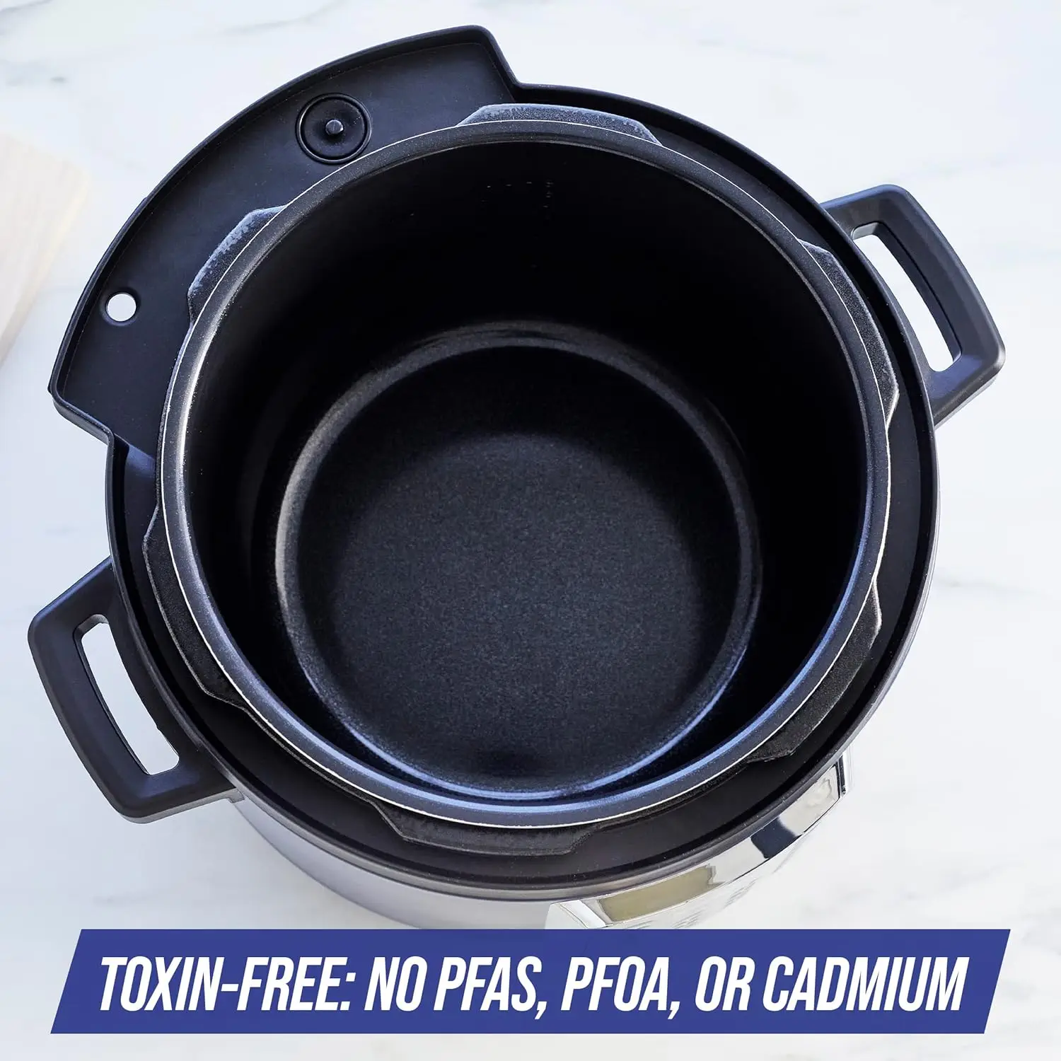 Ceramic Nonstick, 16-in-1 6QT Electric Pressure Cooker, Slow Cooker, Rice Yogurt Maker, Saute, Steamer