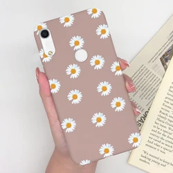 Fashion Heart Avocado Matte Silicone Soft TPU Phone Case Cover for Huawei Y6 Prime 2019 (MT35)