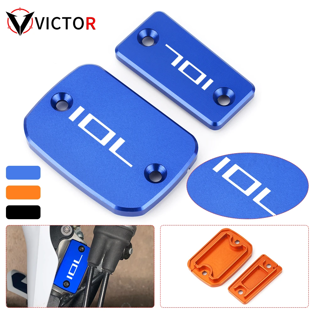 Motorcycle Brake Fluid Fuel Reservoir Tank Cap Cover For Husqvarna 701