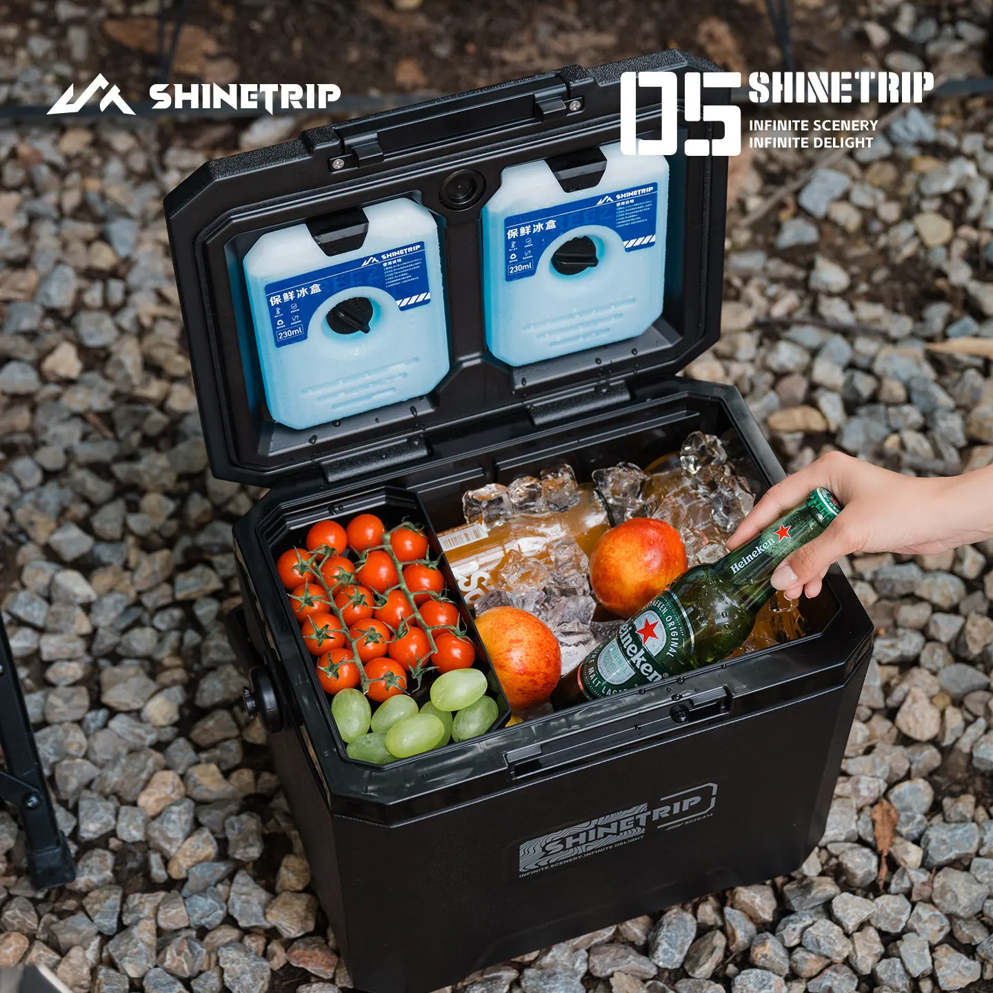  slider image of ShineTrip Camping Ice Box