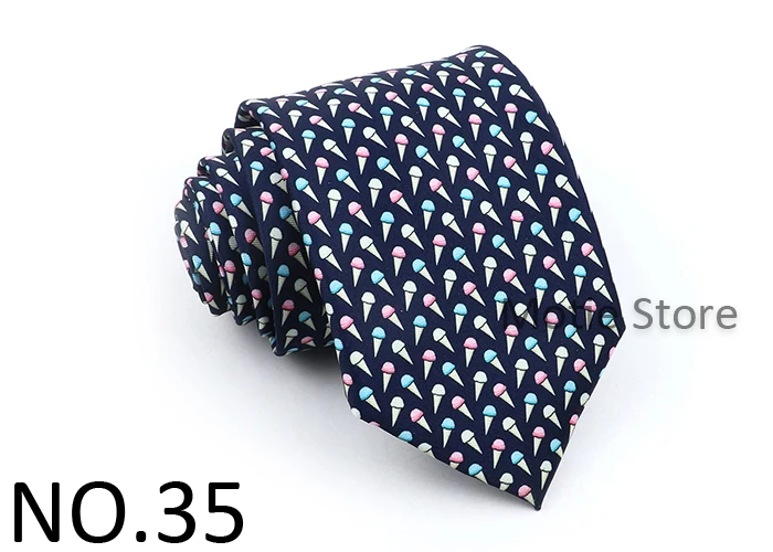 Herren mathematische Geometrie Krawatte blau Musik instrument Polyester Krawatte für Männer Business Party tragen Hemd Anzug Zubehör Geschenk – Detail 36