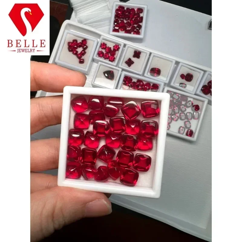 HP Hot Sale Brilliant Cushion Cut Natural Lab Grown Ruby VVS1 AGL zertifizierte Diamantperlen zur Schmuckherstellung