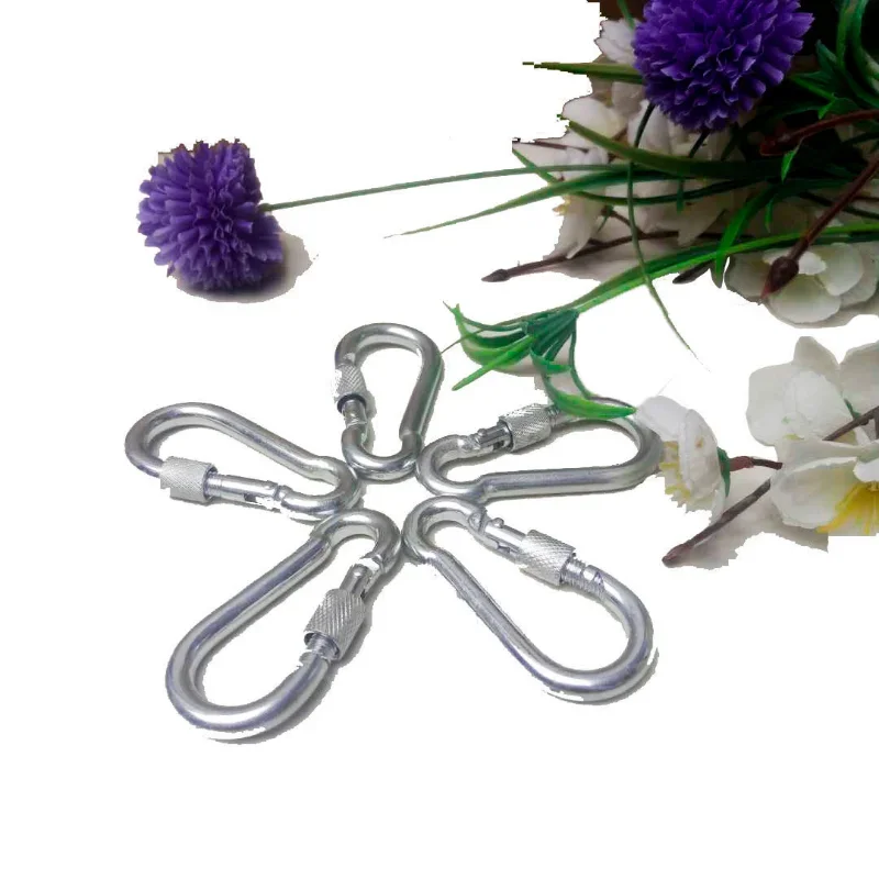 Description Picture 4 of itemM6/M8/M10 304 Stainless Steel Snap Hook with Screw Connecting Link Button Safety Hook Buckle Chain Connector Hasp