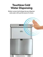 Bottom Load Water Cooler Dispenser - Self-Cleaning, Motion Sensor,   Temp Dispense, Child Safety Lock, 2