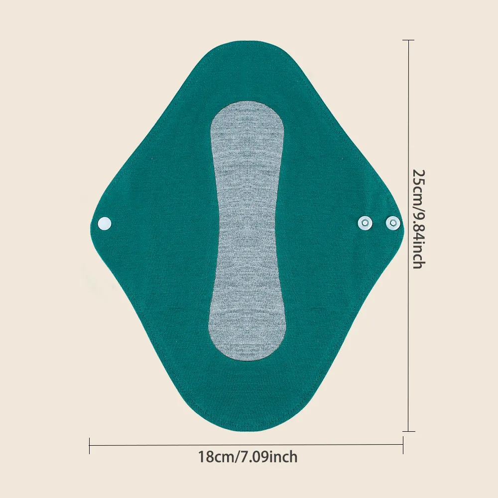 3pcs Women's Panties Washable Sanitary Napkin Hygiene Daily Towels Personal Health Hot Pressing Cotton Graphene Monthly Gaskets