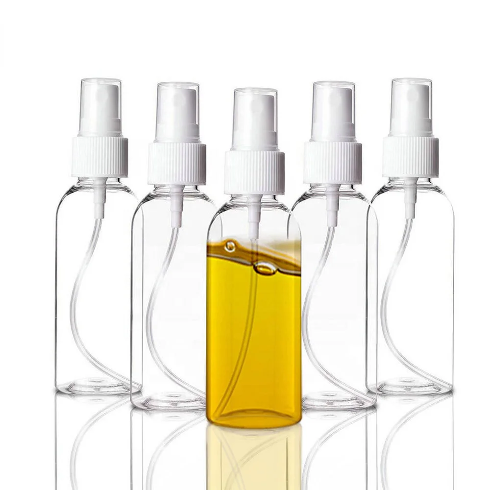 

6pcs 50ml Plastic Mist Spray Pump Bottle Refillable Pump Spray Container Perfume Atomizer Spray Bottle Sample Bottle