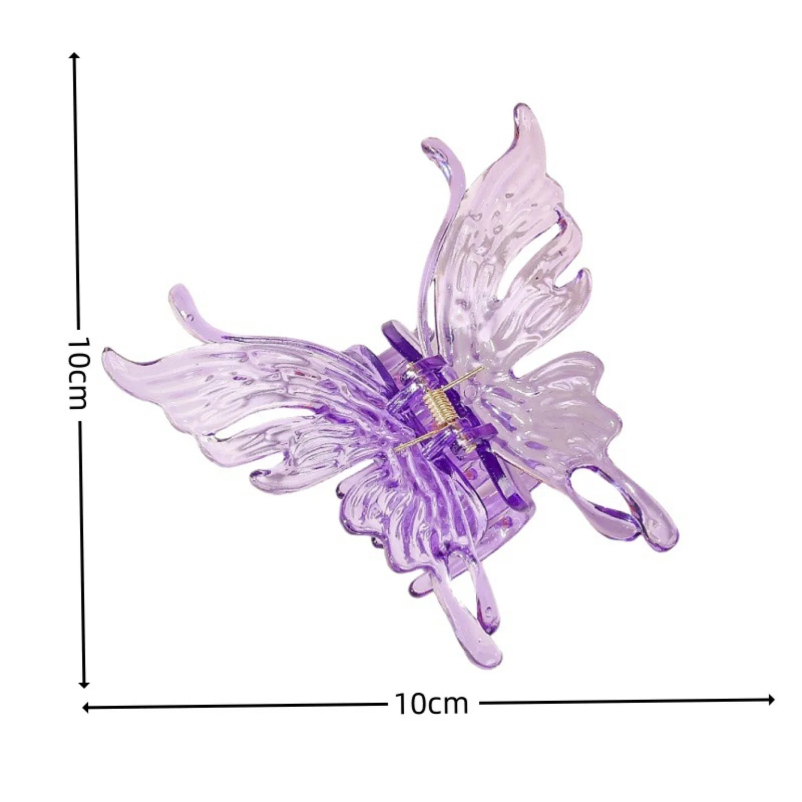 1PC Butterfly - Shaped Hair Clips in Various Colors, Trendy Hair Grips for Styling, Perfect for Daily and Party Looks