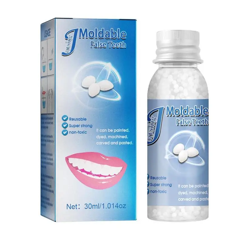 

Sdotter Fake Teeth For Missing Teeth Teeth Repair Kit Temporary Teeth Replacement Kit For Confident Smile Moldable False Teeth F