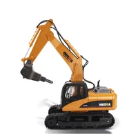 HUINA 1/14 16CH RC Remote Control Broken Drill 1560 RTR 2.4GHz Excavator Car Assembled Battery Outdoor Toys Boys Gift TH18048 2