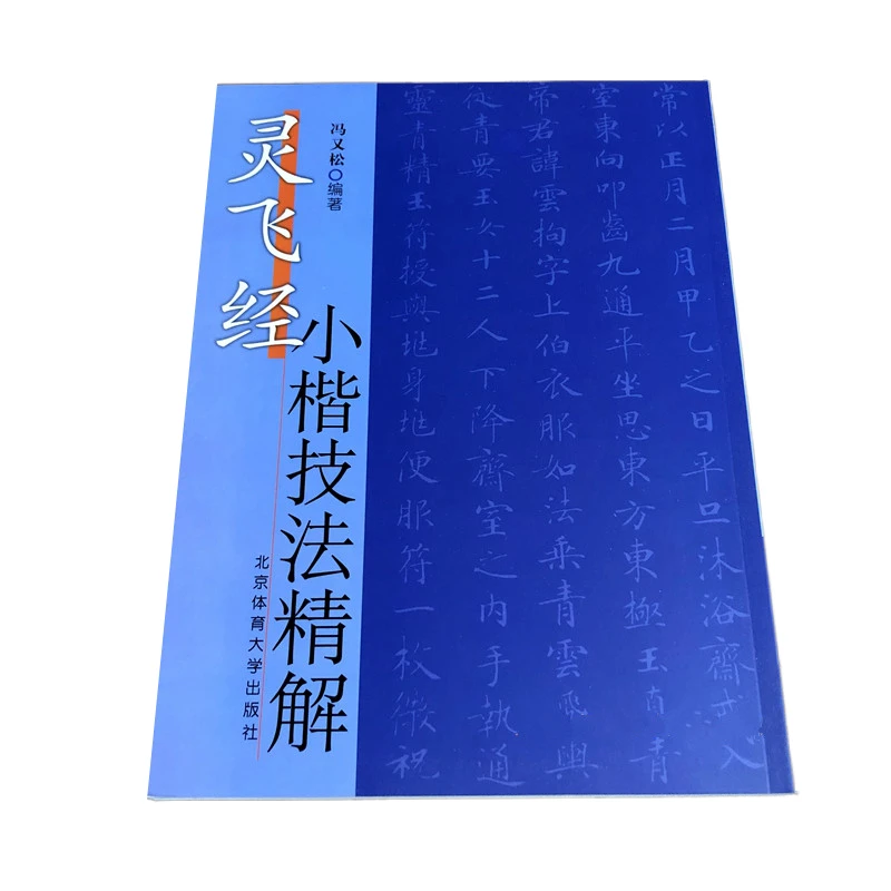 

Ling Fei Jing Calligraphy Skill Tutorial Book Chinese Regular Script Calligraphy Brush Copying Copybook Basic Strokes Annotation