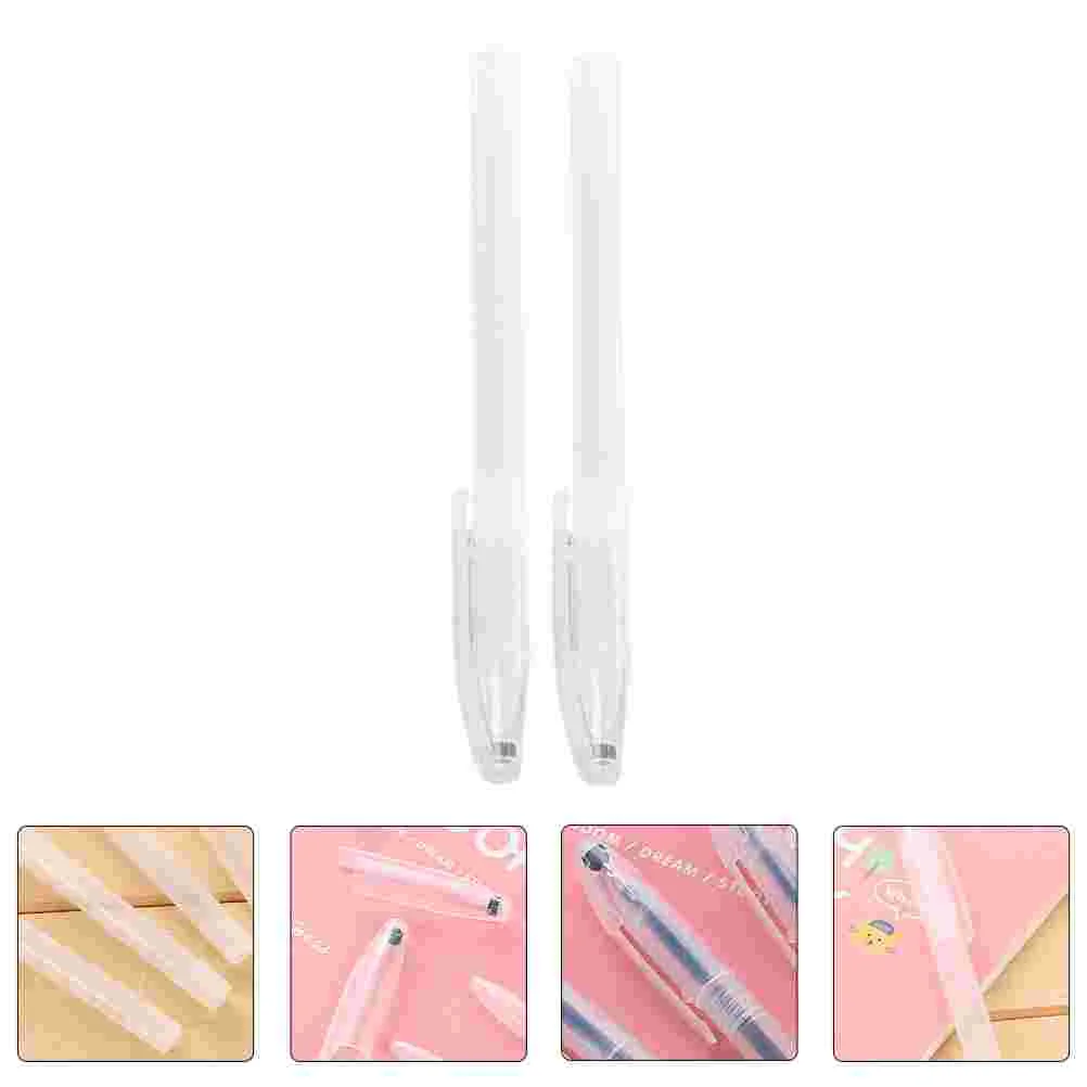 100 PCS Filler Pen Holder Student Gel Pens Classroom Reward Plastic Useful Storage Shells