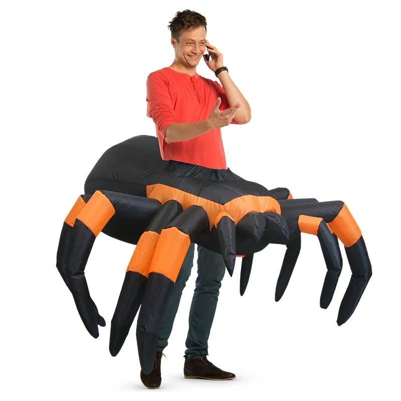 

Spider Inflatable Costume for Adult, Funny Air Blow Up Costumes, Spider Costumes for Halloween Costume Parties