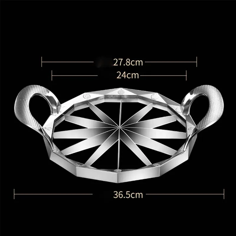 420 Stainless Steel Watermelon Cutter Fruit Divider Peeler Cut Gadget Salad Slicer Cutter Tool Eco-Friendly Kitchen Accessories vegetable slicer fruit slicer