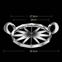 420สแตนเลสตัดแตงโมผลไม้ Divider Peeler ตัด Gadget สลัดเครื่องตัดเครื่องมืออุปกรณ์ครัวที่เป็นมิตรกับสิ่งแวดล้อม 5