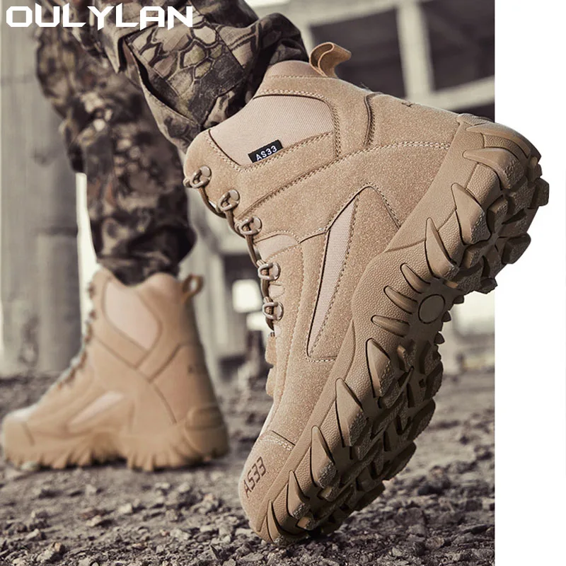 

Training Shoes Sports Climbing Ankle Boots Snow Desert Boots Durable Shoes Winter Outdoor Warm Climbing Ankle Boots