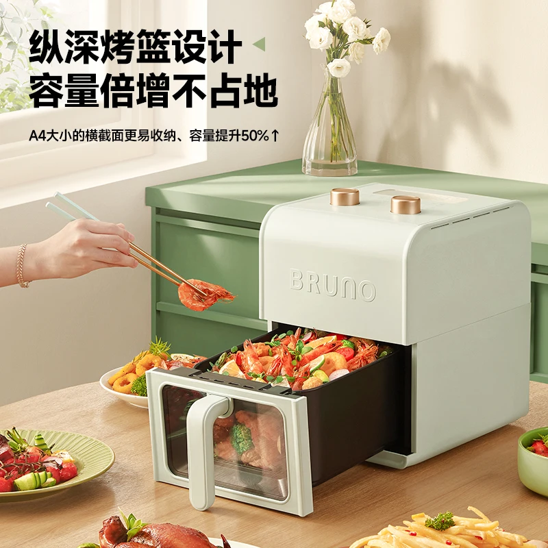 Chicken Air Fryer Accessories Digital Kawaii Large Capacity Air Fryer  Professional Electric Fries Freidora Aire Kitchen Cookware - AliExpress