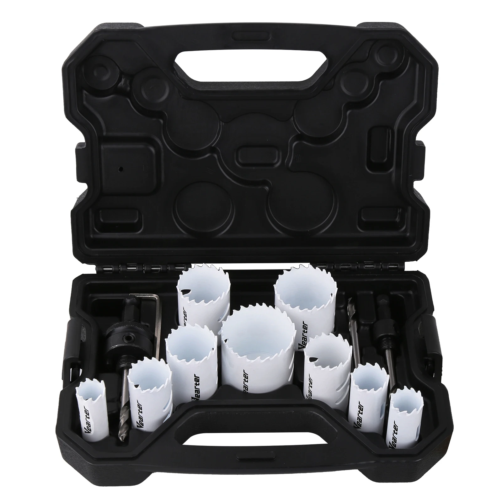 Kobalt Bi-metal Non-arbored Hole Saw Kit Set with Hard Case in the Hole Saws  & Kits department at