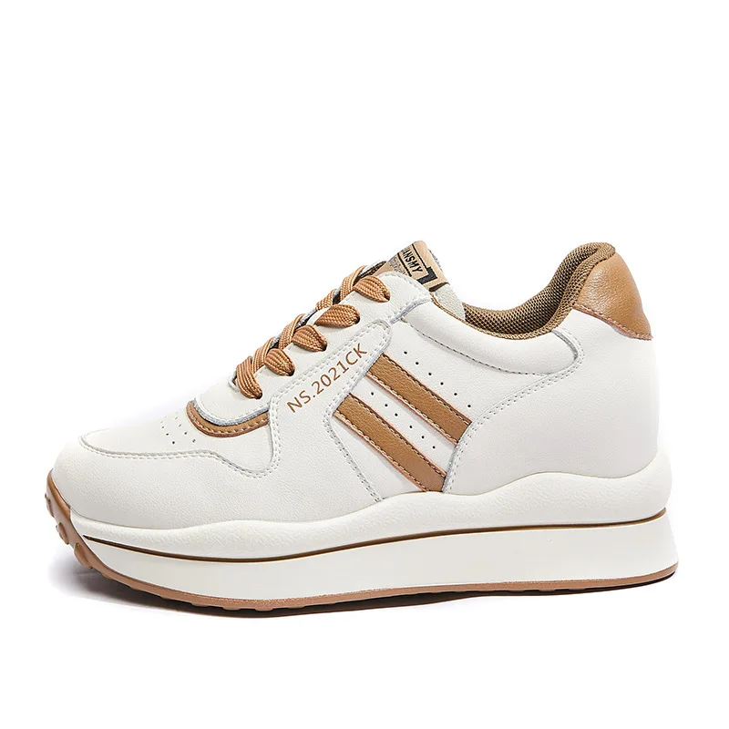 

2023 New Low-cut Sports Casual Breathable Forrest Gump Shoes Women's Small Size Thick Bottom Inner Heightening Women's Shoes