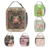 Custom Melanies Martinez Portals Thermal Insulated Lunch Bag for Office Portable Bento Box Thermal Cooler Lunch Boxes 1