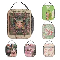 Custom Melanies Martinez Portals Thermal Insulated Lunch Bag for Office Portable Bento Box Thermal Cooler Lunch Boxes 1