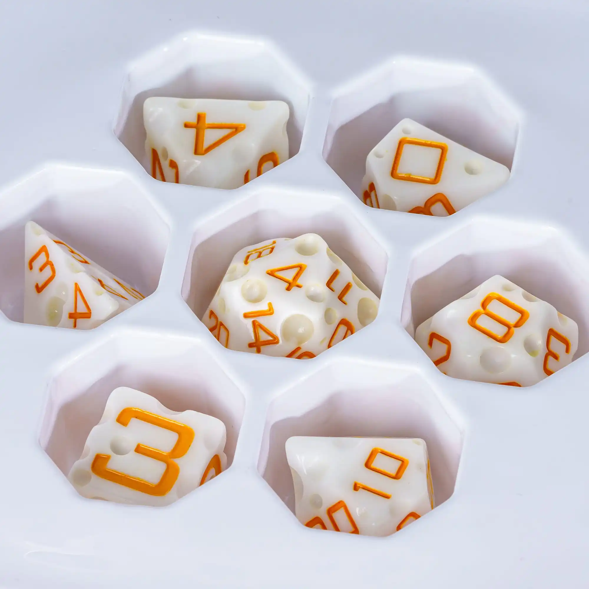 Polyhedral Dice Set 7Pcs D4 D6 D8 D10 D% D12 D20 for Pathfinder Gift Role Playing Table Games game dice dice set
