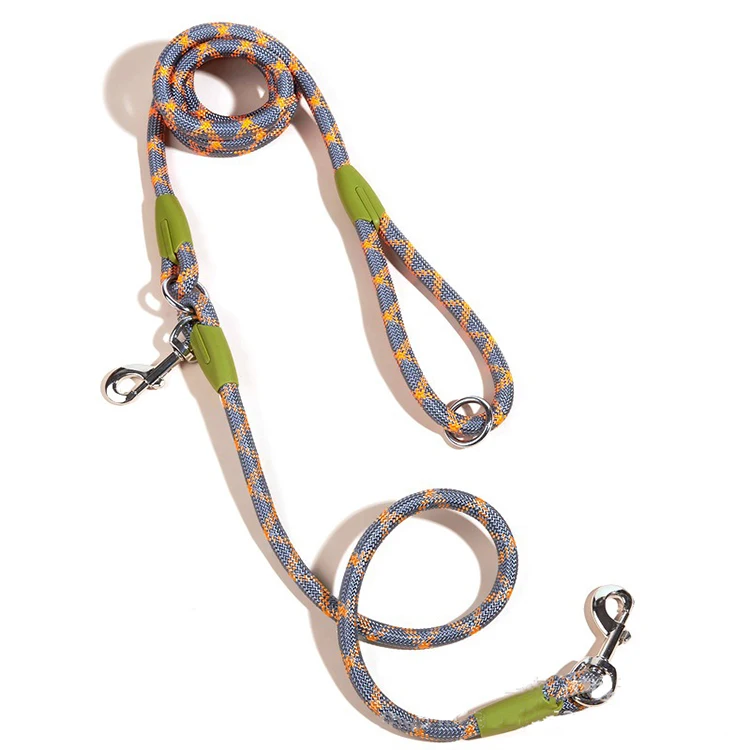 Reflective Hands Free Dog Leash For Running And Walking Big Dogs_voghion.com
