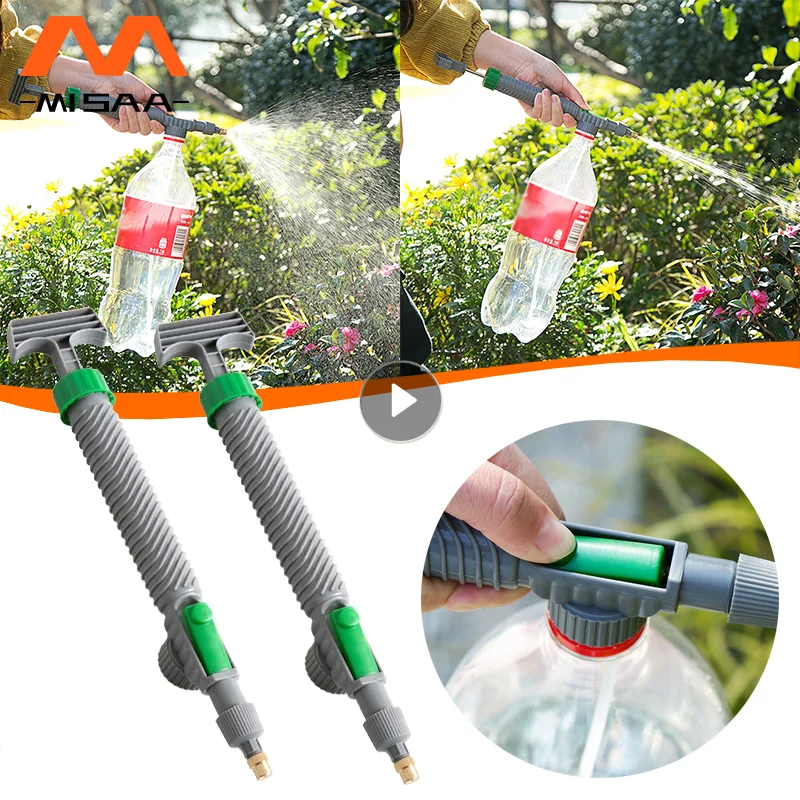 

Manual High Pressure Air Pump Sprayer Adjustable Drink Bottle Spray Head Nozzle Garden Watering Tool Sprayer Agriculture Tools