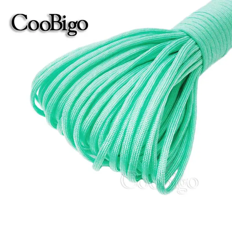 Durable 4mm Solid Color Parachute Cord for DIY Craft and Bracelet Making