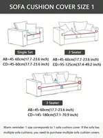 1pc Solid Color Elastic Sofa Sofa Slipcover Non-slip Sofa Covers Furniture Protector for Bedroom Office Living Room Home Decor 2