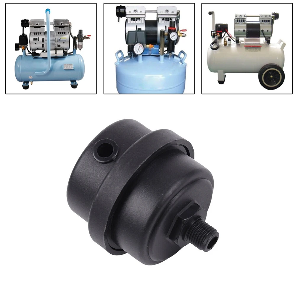 Compressor Muffler Silencer Air Compressor Filter Intake Filter Noise Muffler 1/2'' 1/4'' Thread Air Filter 12 20mm For Kitchen