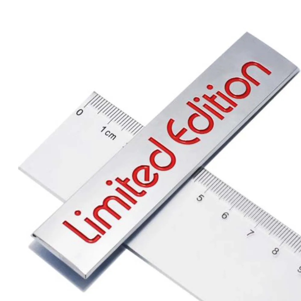 1X Limited Edtion Logo Emblem Badge Marker Per Vw Golf Mk5 6 7 Passat Gti Cc Polo