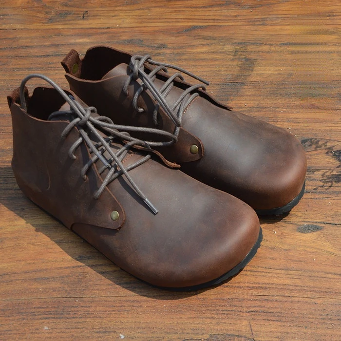 Женские туфли из натуральной кожи Careaymade