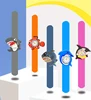 Lovely Baby Cartoon 3D Watch Boys Girls Kids Students Birthday Party Christmas Gift Study Time Children Slap Watches Clock 3