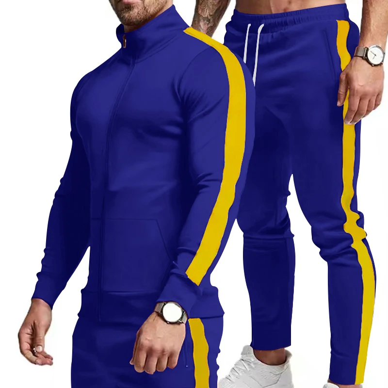 Ensemble de sport à capuche pour hommes, chemise de nuit décontractée, automne, hiver, nouveau, 2024