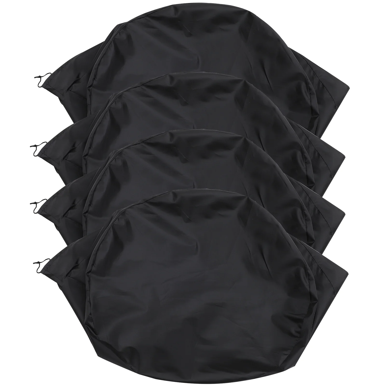 

4 Pcs Sun Protection Tire Cover Protector Covers 210d Oxford Cloth Weatherproof